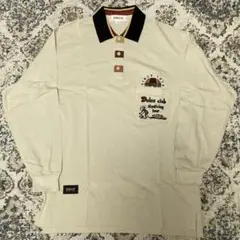 美品 DOLCE CLUB ポロシャツ ベージュ46 長袖シャツ
