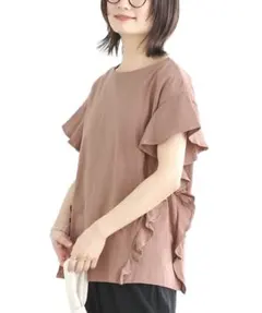 ★お値下げ中★n'OrLABEL★フリルデザインTシャツのサムネイル