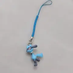 ポケモン　リオル　ストラップ　キーホルダー　大ダメージ