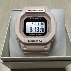 BABYG ピンクベージュ レディース デジタル腕時計