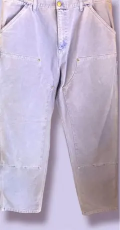 Carhartt wipブルー ダブルニーワークパンツ