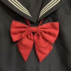 セーラー服上下 ネイビー 赤リボン