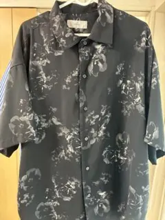 2枚セット　アドラー　adrer 花柄　ストライプの2点セット半袖シャツ