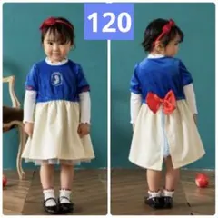 バースデイ　cottoli 白雪姫　ワンピース　プリンセス　ディズニー　ベロア