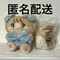 mikko フェイスポーチ 抱きしめおリボンマスコット