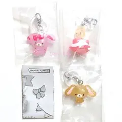 サンリオキャラクターズ　ゆるっとめじるしアクセサリー　くろうさ　他　3個セット