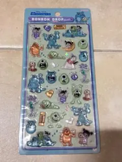 ディズニー モンスターズインク サリー ボンボンドロップシール ボンドロ