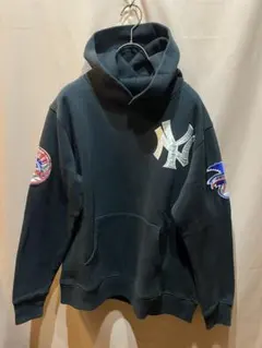 Majestic ヤンキース　スウェットパーカー　MLB アメリカンリーグ　NY