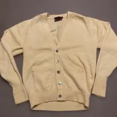 CHAPS RALPH LAUREN ラムウール カーディガン アイボリー M