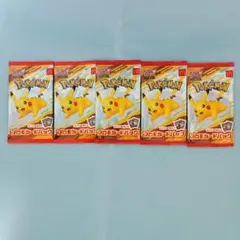 ポケモンカードゲーム　プロモカード5パック　ハッピーセット　マクドナルド