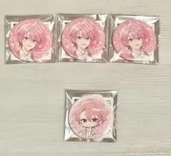 すとぷり さとみくん Spring 缶バッジ 4個セット