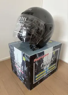 【お値引き】CROSS CR-720 新品　未使用 ヘルメット　ガンメタリックのサムネイル