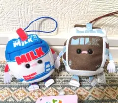 Qプラ ジュースボックスボーイ いっぱいマスコット　２種セット