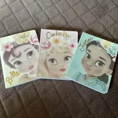 アニメーターズコレクション ノート 3冊セット　ディズニープリンセス