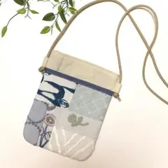 ミナペルホネンハンドメイド　パッチワーク　サコッシュ