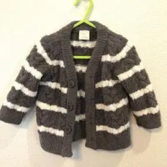 ジェラートピケ　カーディガン ベビー　70-80 ニット