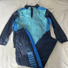 PUMA ウィンドブレーカー 青/紺