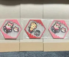 ドズル社 クリアラバーコースター おおはらMEN ドズル 3点セット