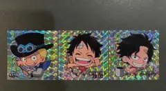 ワンピース 大海賊シールウエハース ルフィ エース サボ