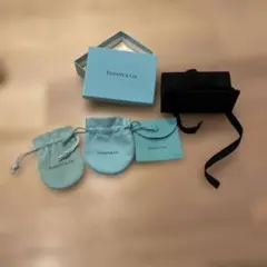 【正規品】ティファニー 空箱＆保存袋（巾着）セット Tiffany & Co.
