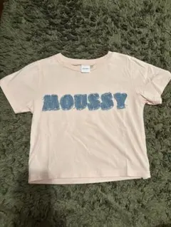 MOUSSY ピンク Tシャツ Mサイズ