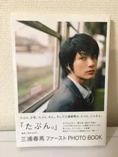三浦春馬 写真集「たぶん。」 - メルカリ
