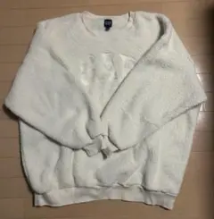 GAP ホワイト ボア トレーナー
