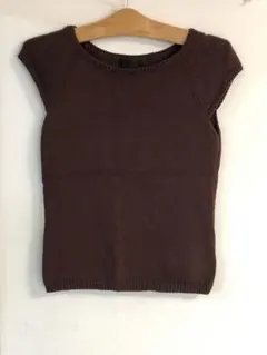 UNTITLED アンタイトル　ノースリーブ ニット ウール