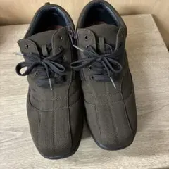 LEONA VALENTINO 幅広4E ブラック スニーカー 新品未使用品