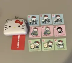 ハローキティ ミニがま口とステッカーセット