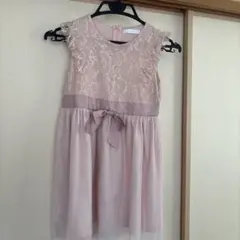 ピンクレースワンピース 130cm