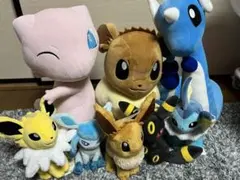 タグ付き　ポケモンぬいぐるみ　ブイズ系その他