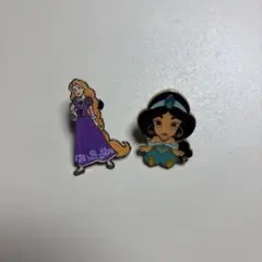 ディズニープリンセス　ピンバッジ