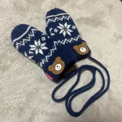 ミキハウス　ホットビスケッツ　子ども用ミトン　キッズ手袋　M