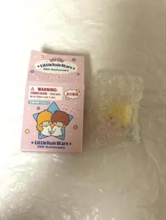 リトルツインスターズ50th シークレットミニチュアチャーム　ララのマスコット