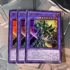 遊戯王　波動の超魔導剣士ブラックパラディン　シク　シークレット　3枚