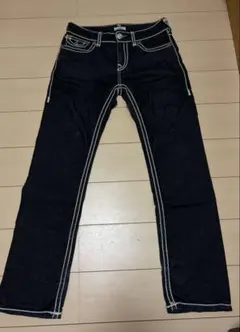 新品正規品 TRUE RELIGION ブラックデニム 32インチ 黒 - メルカリ