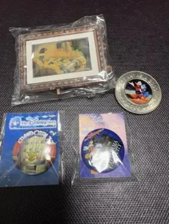 ディズニーキャラクター　ピンバッジ　セット
