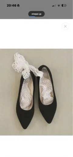 【超美品】steppiフォルムフィットポインテッドパンプスのサムネイル