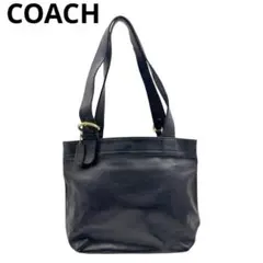 【A4対応】COACH オールドコーチ トートバッグ レザー ブラック 1Q8のサムネイル