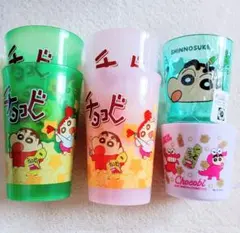 新品未使 クレヨンしんちゃん コップ 6個 セット チョコビ 通園