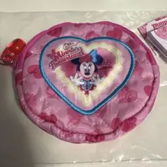 ディズニーランド　ミニーのファンダーランド　カプセルトイ　ピンク　ハート
