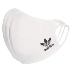 adidas オリジナルス　洗えるマスク ホワイト3枚セット