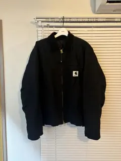 黒1 S sacai carhartt wip レザー ジャケット 新品 タグ付 - メルカリ
