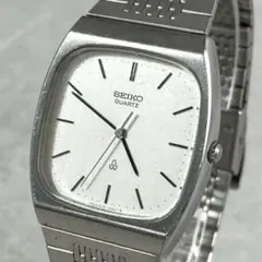 新電池】SEIKO セイコー☆ロードクオーツ スクエア メンズ 腕時計 70s 