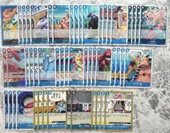 ワンピースカード ジンベエ デッキパーツ 青ジンベエ