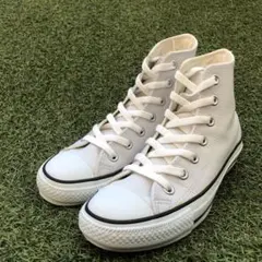 美品23.5converseコンバース レザー オールスター ハイ HB165