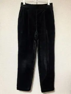 GLOBAL WORK ウツクシルエット コーデュロイ テーパードパンツ