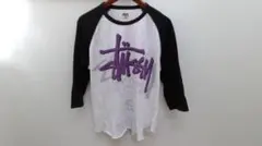 Stussy ステューシー　00’s　7分袖　ラグラン Tシャツ ワールドツアー