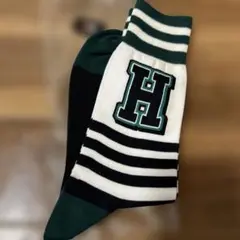 TOMMY HILFIGER トミーヒルフィガーHロゴ ラインソックス